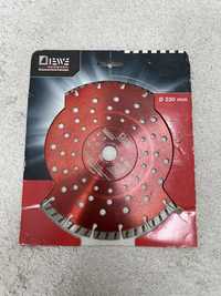 Disc diamantat Diewe 230mm NOU.