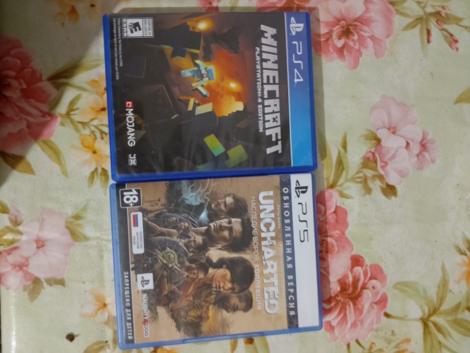 2 игры на пс4 и пс5