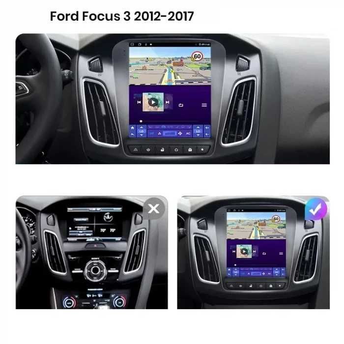 Navigatie Android Ford Focus 3 Tip Tesla