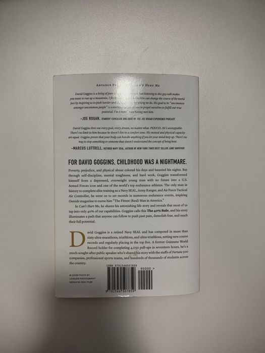 Книга Can’t Hurt Me / David Goggins