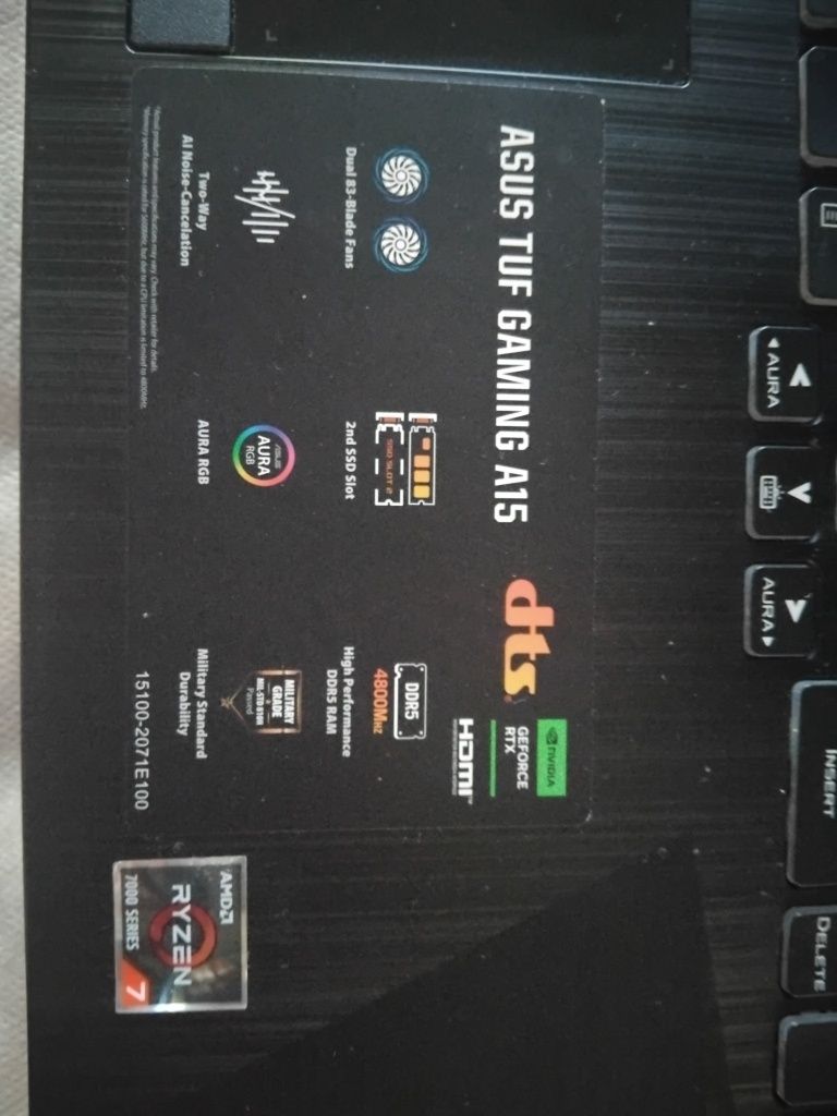 Asus Tuf Gaming A15