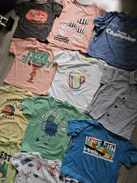 Лот 12 броя тениски 92-98