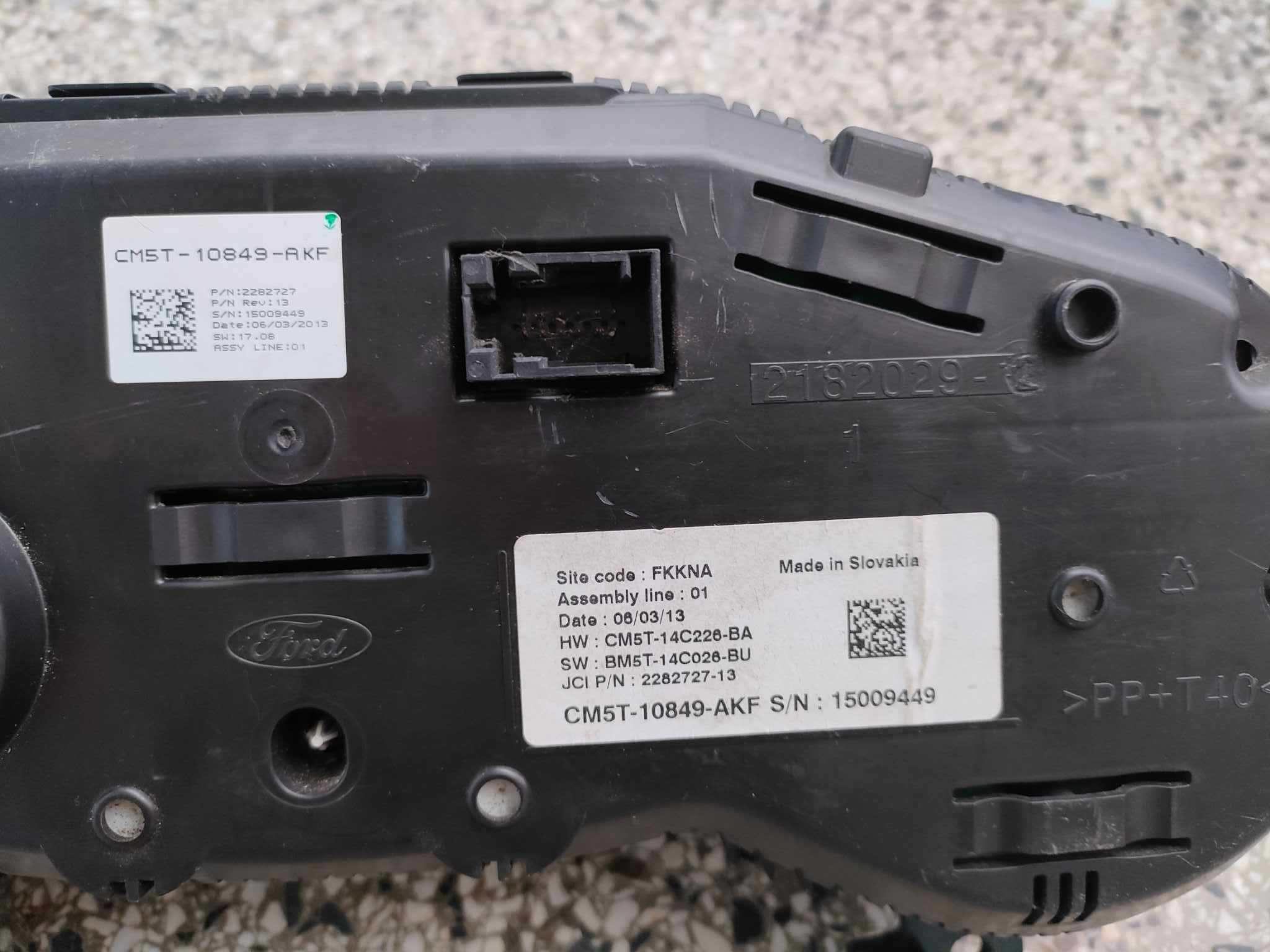 Kилометражно табло CM5T-14C226-BA за Ford Focus III 1.6 TDCI 2010-2015