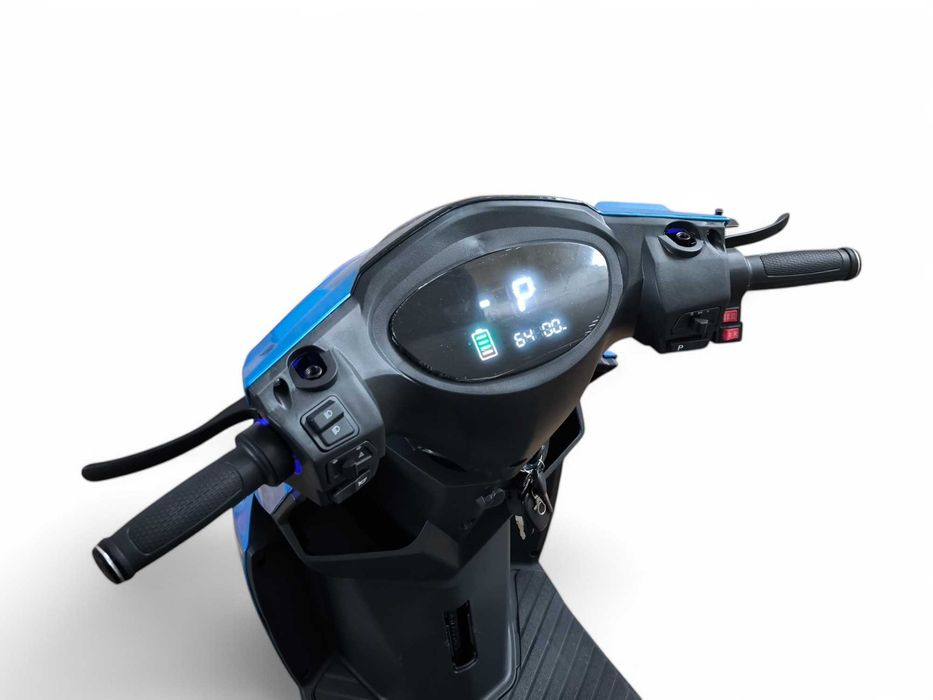 Електрически скутер-триколка Electric Sport 2000W - Синя