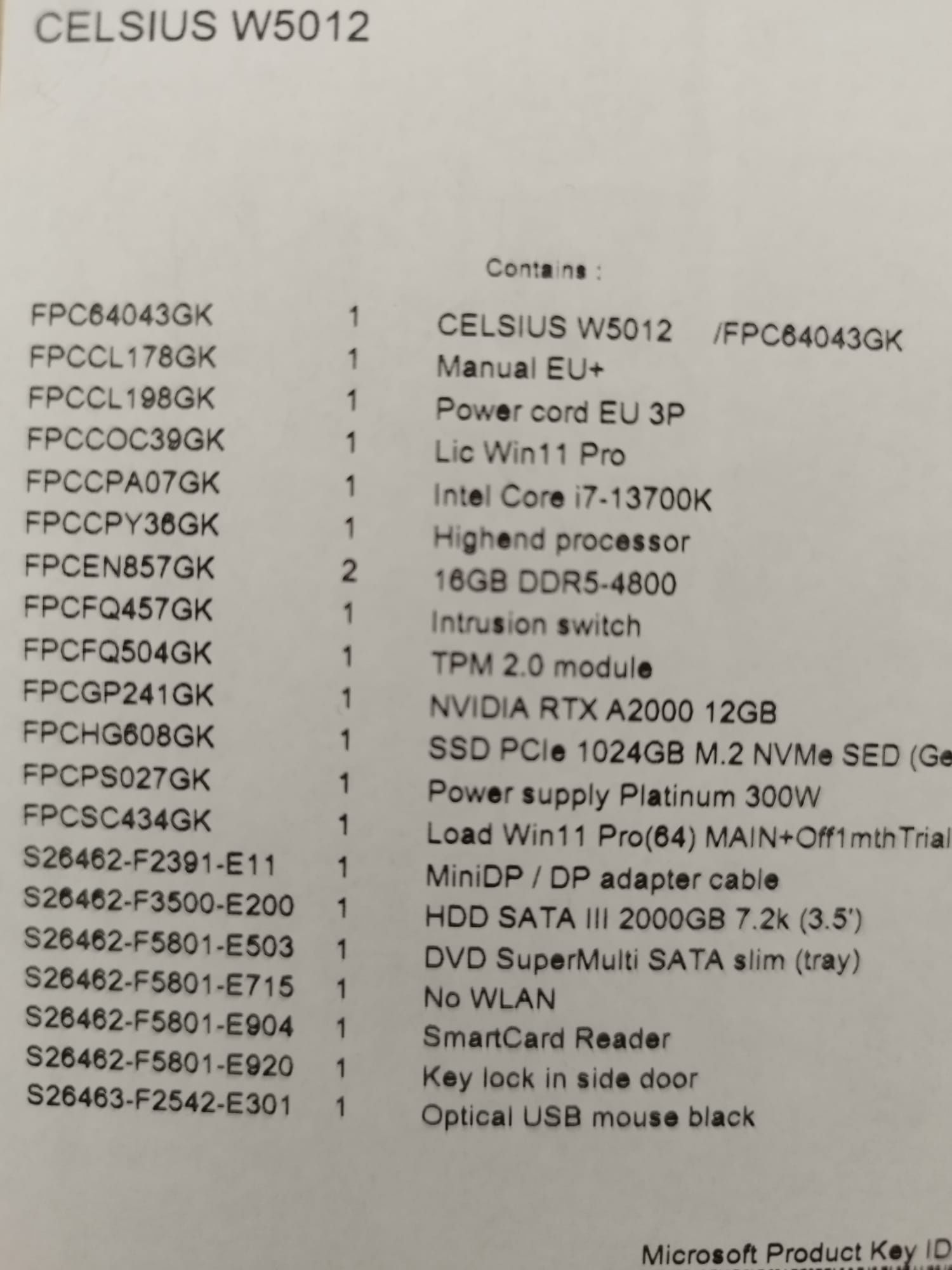 Fujitsu CELSIUS W5012 – Stație de lucru HIGH-END (PRODUS NOU, SIGILAT)