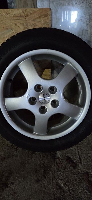 VW,SEAT ДЖАНТИ СЪС ЗИМНИ ГУМИ 205/55/16 7J ET48 5x112 ЦО56,6