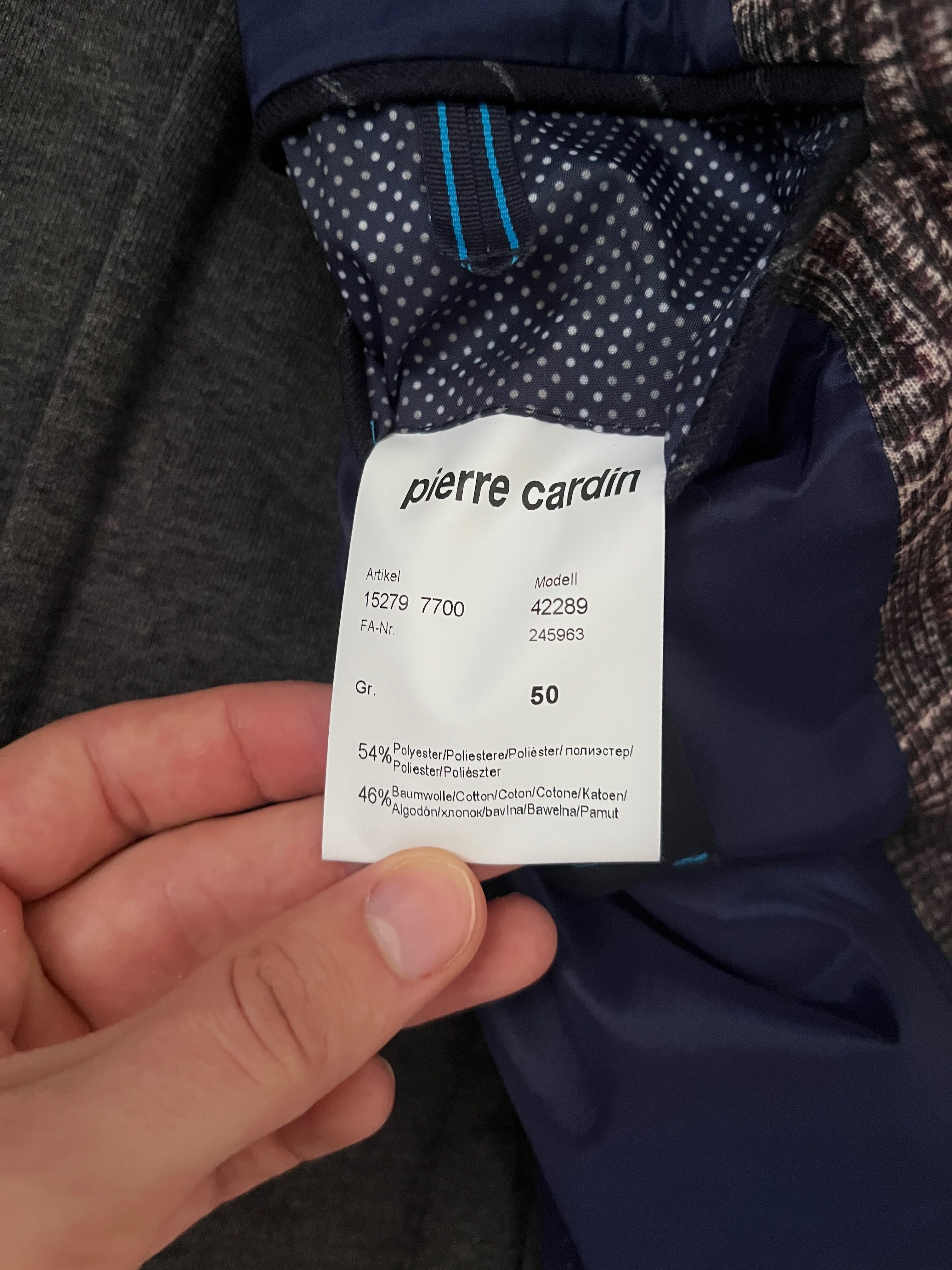 Мъжки сака на Pierre Cardin и Guabello