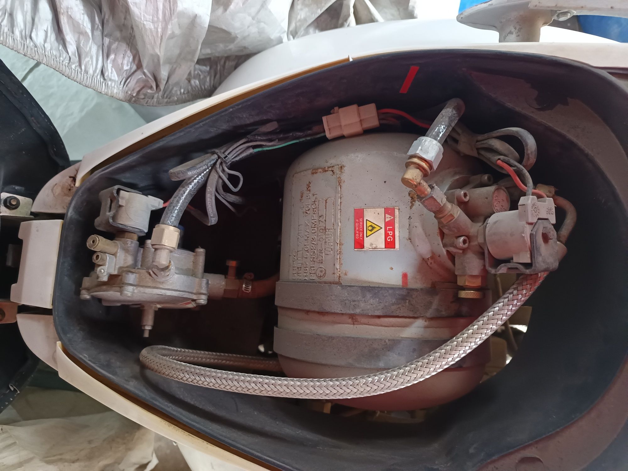 Продавам Мотоциклет само на газ