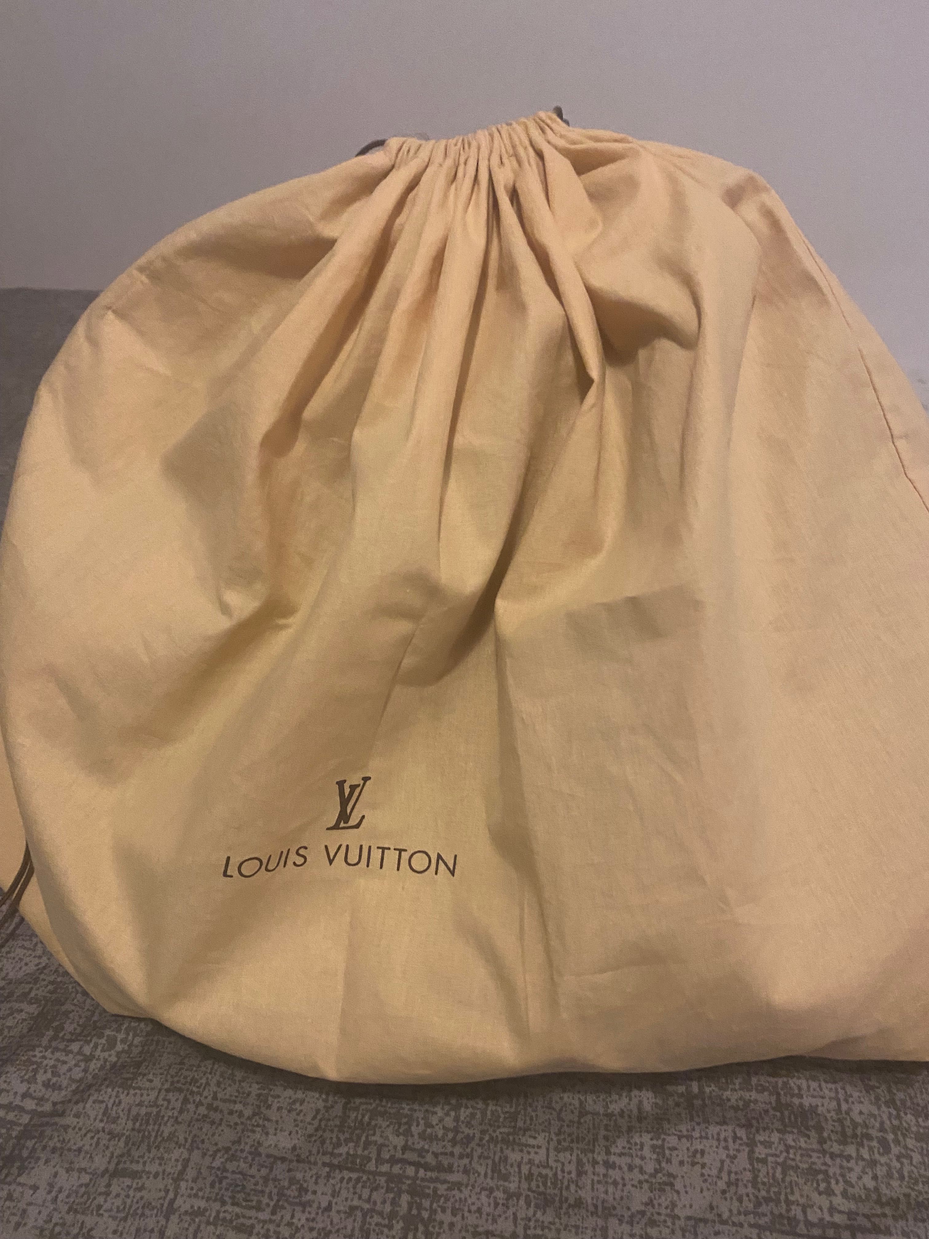 Geanta tip sac, din piele, maro, Luis Vuitton