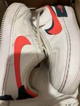 Nike Air Force бяло и коралово