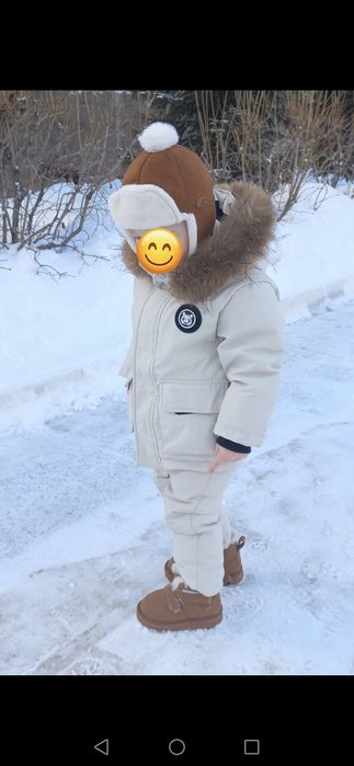 Зимний комбинезон куртка штаны для мальчика