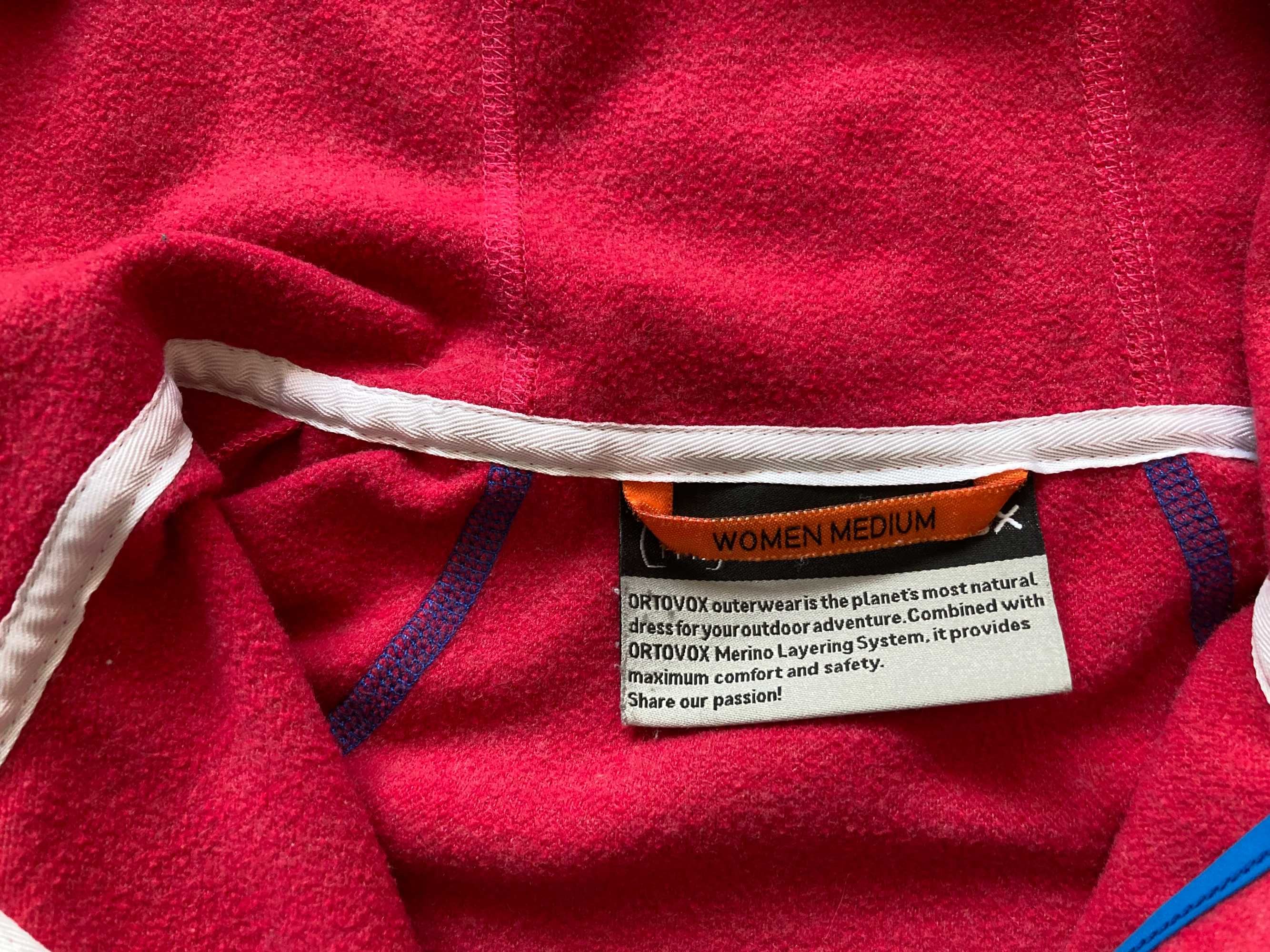 ORTOVOX Fleece Hoody Merino Inside горнище горница суитчър суичър М