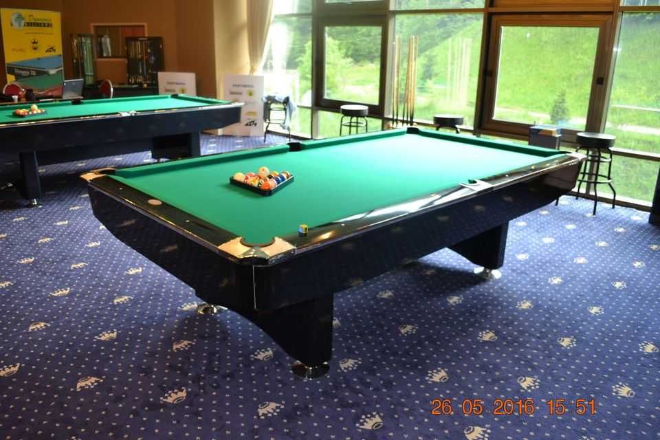 Set de bile biliard 57,2 mm, standard, accesorii biliard, postav