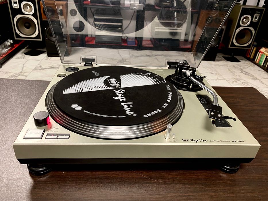 Почти нов грамофон Stage Line