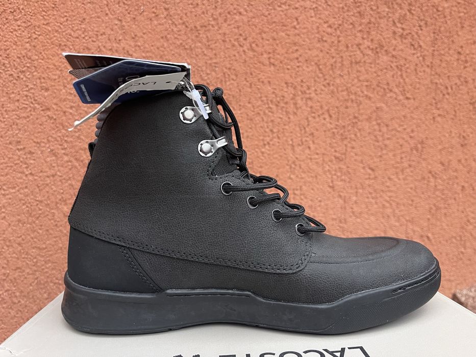 Ghete Lacoste impermeabile originale noi piele bocanci