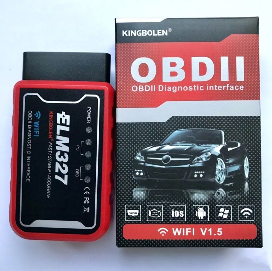 Автосканер ELM327 v1.5 версия WiFi
