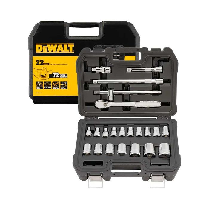 Гедоре комплект DeWALT DWMT19241-1, 1/2", 8-32 мм, 22 части