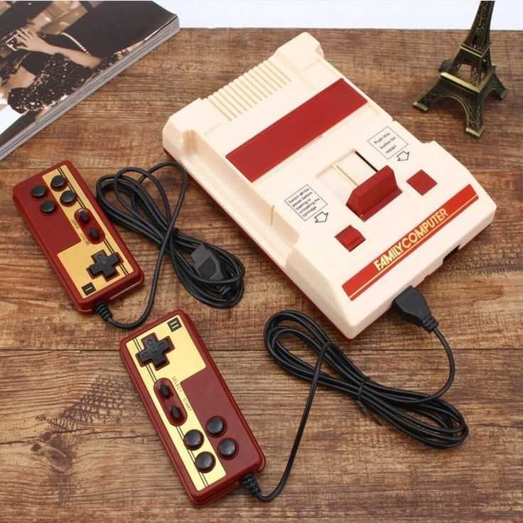 Lehuai Famicom NES конзола с 2000 вградени 8-бит игри