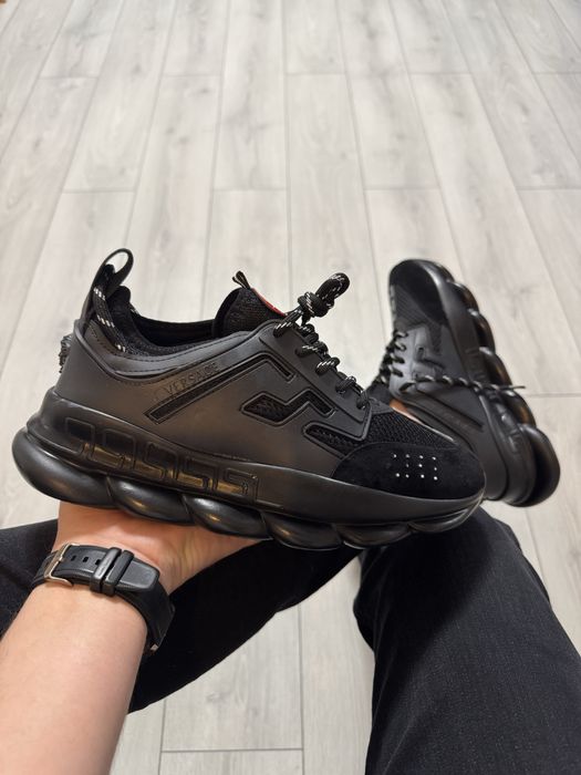 Adidasi Barbati Chain Reaction Full Negru!