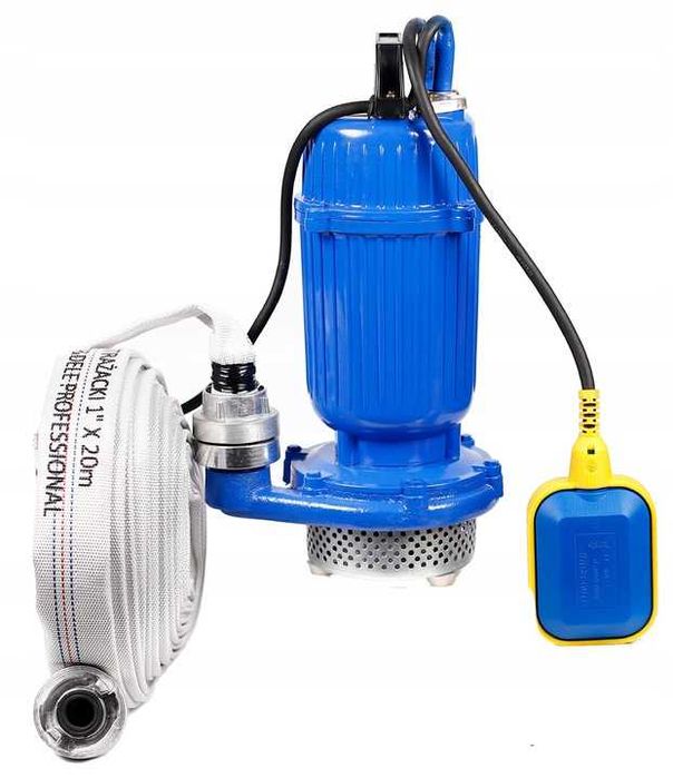 Pompa apa submersibila cu sita 20m cu plutitor 12.5m³h (PU206W+20M)