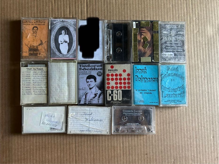 Lot 14 casete audio muzica populara