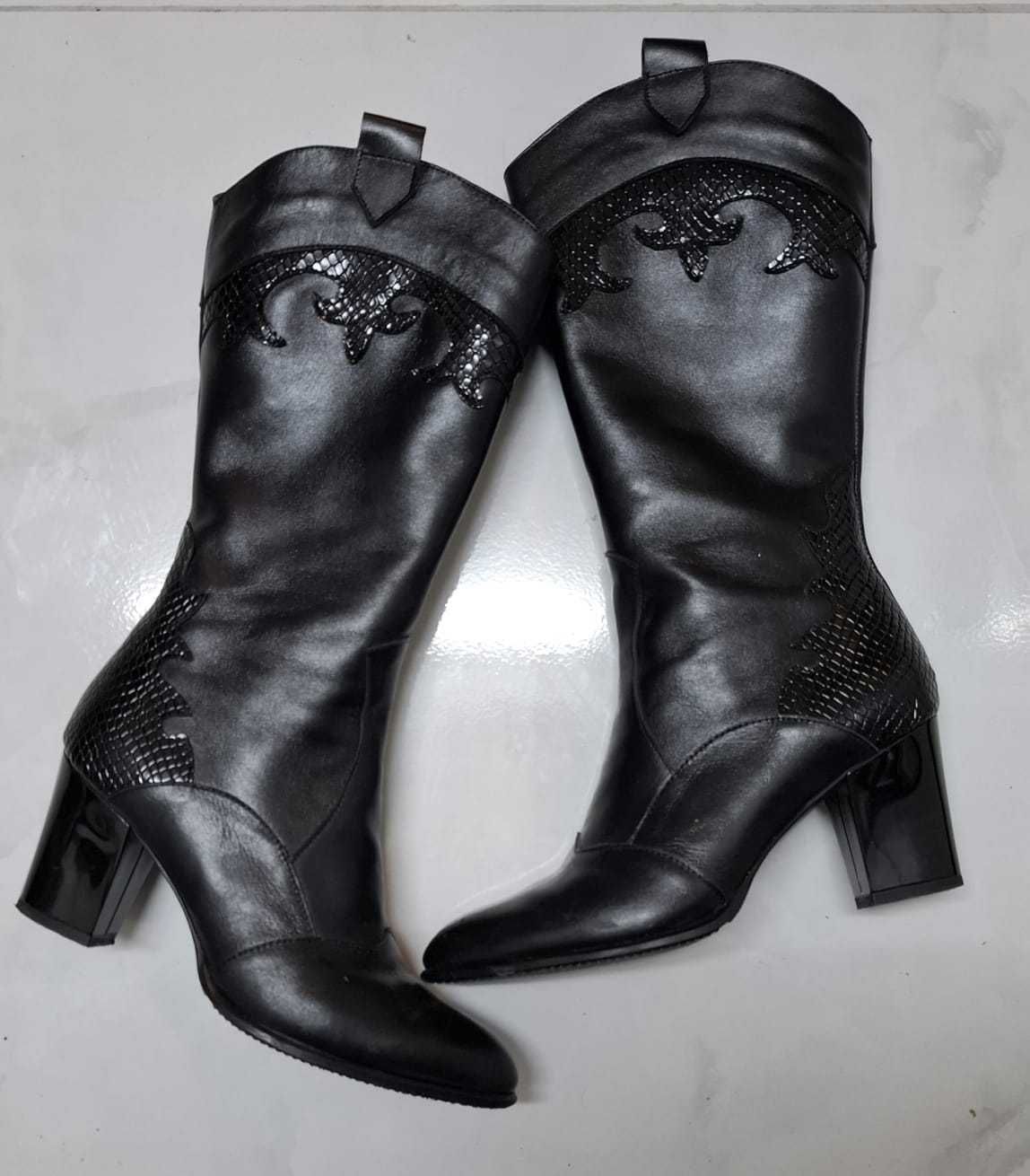 Cizme dama piele