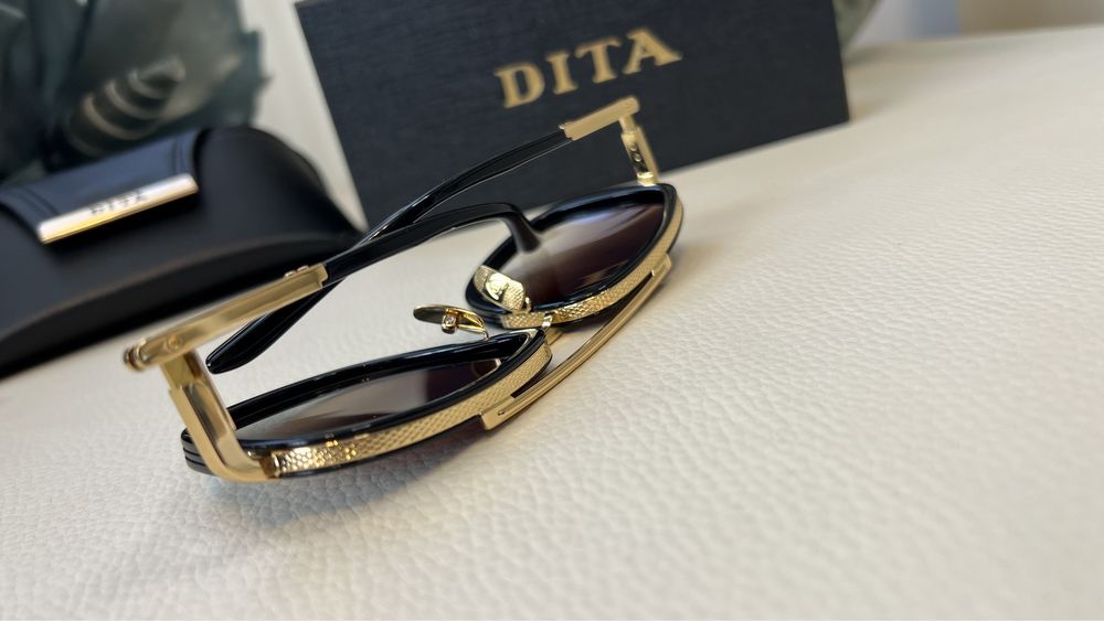 DITA MACH ONE Gold ochelari de soare lentile rame noi