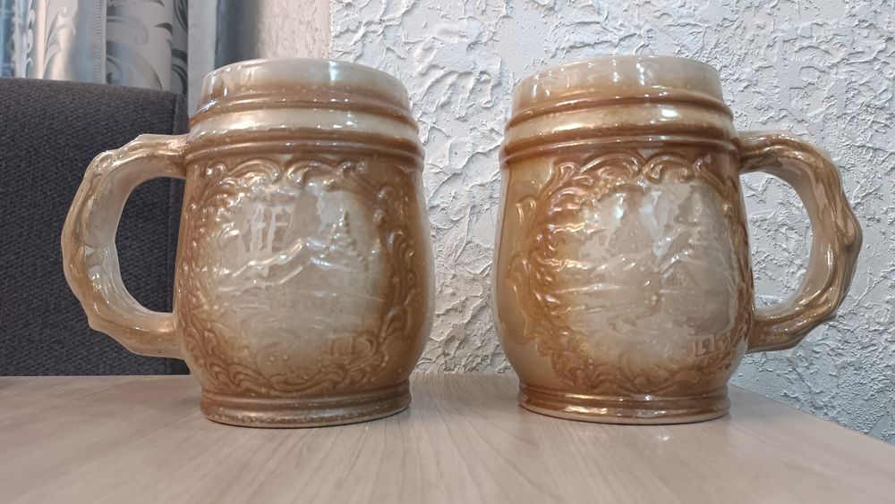 Кружки пивные фарфоровые