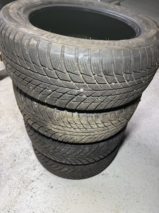 4 anvelope Bridgestone 205/55 R16 iarna 2024 folosite 2 luni