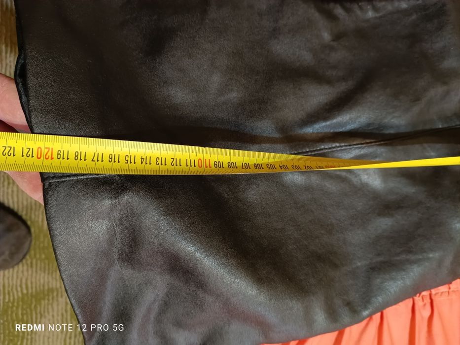 Дамски кожен шлифер