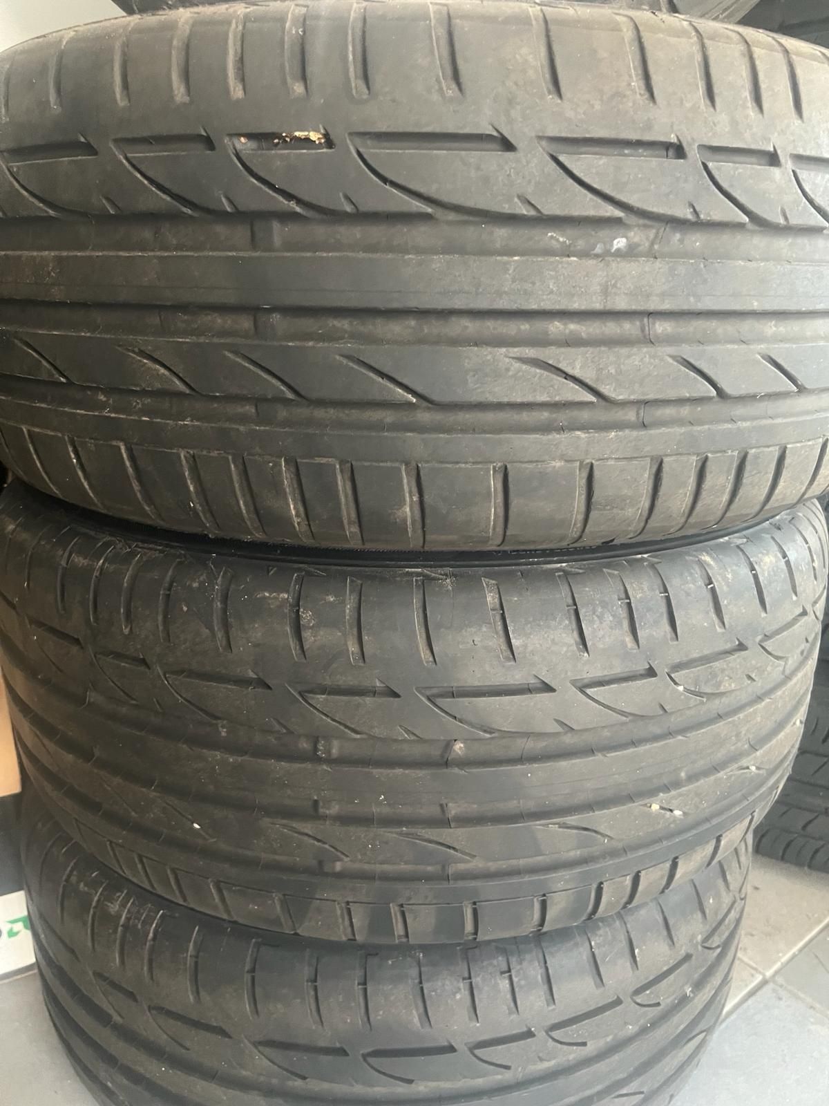 Set roți complete originale audi 225/45/17 vara bridgestone