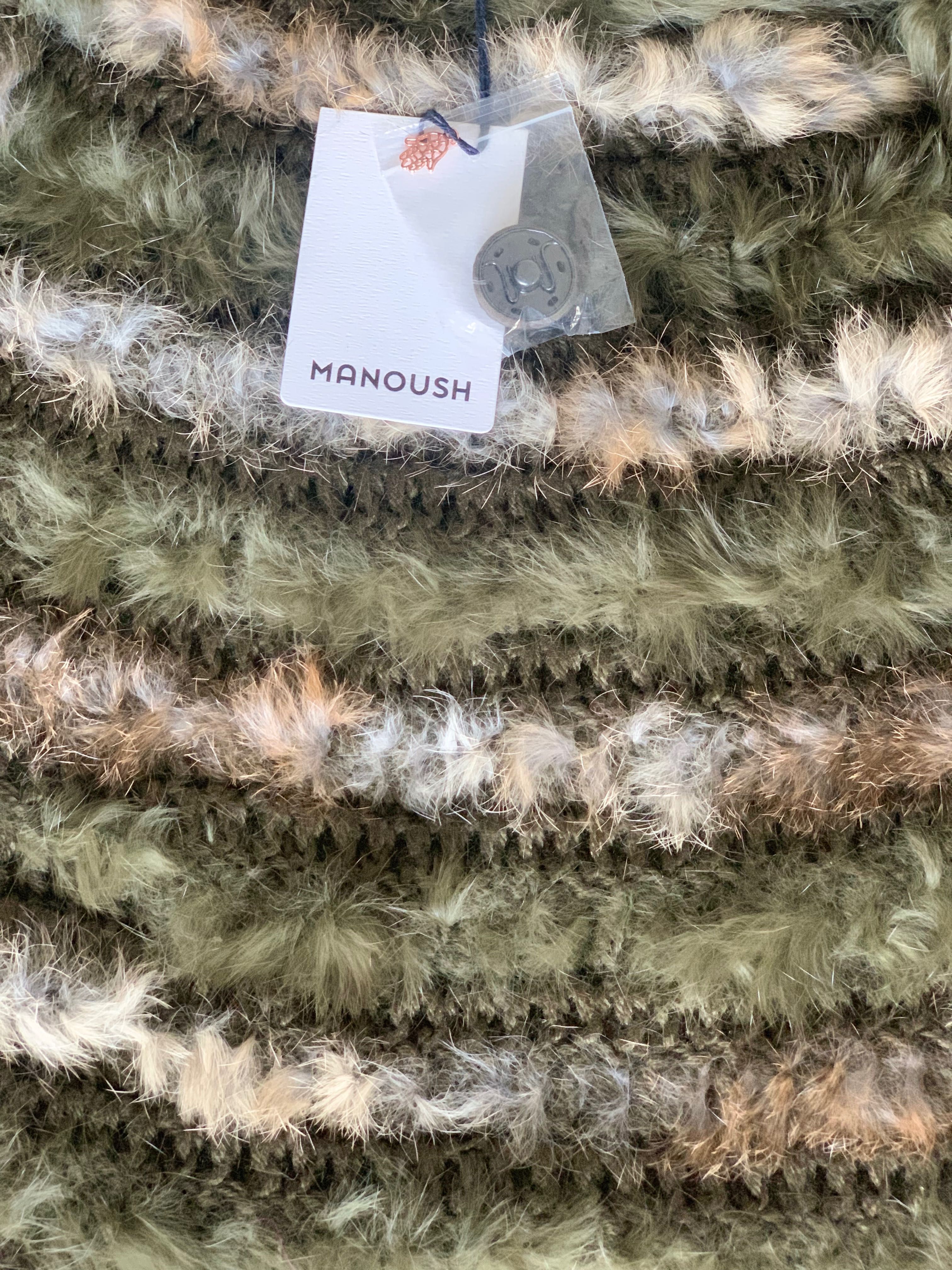 Палто Manoush от естествен косъм