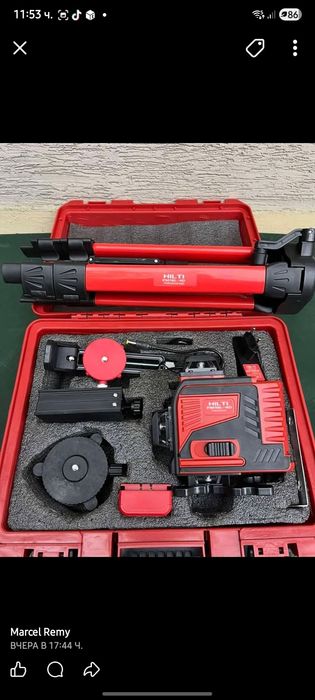 Лазерен нивелир хилти