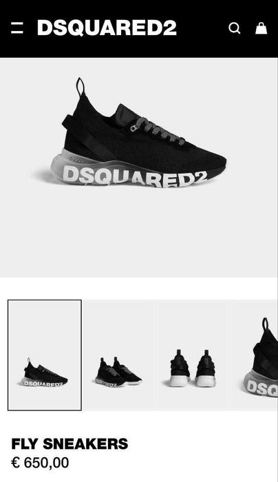 Унисекс Обувки DSQAURED2 кецове сникърси маратонки