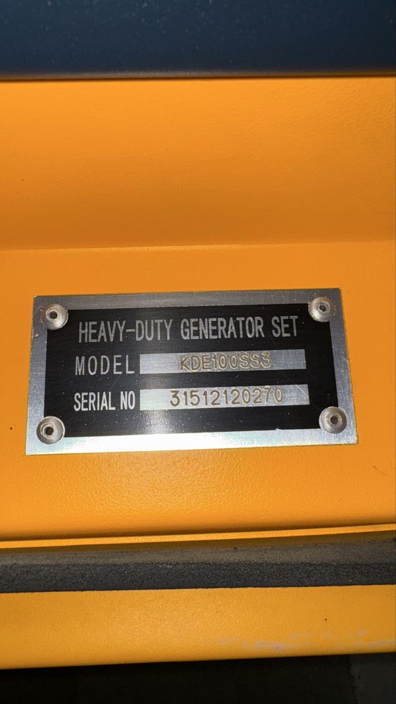 Kipor ss3 100 kwa