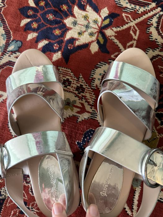 Pantofi cu toc eleganti zara piele naturala