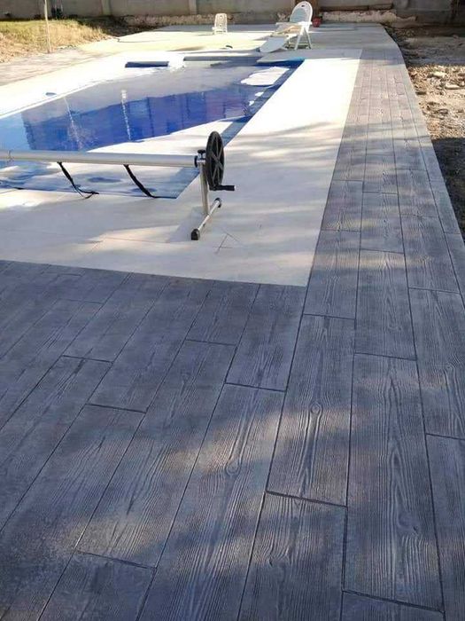 Beton amprentat scării