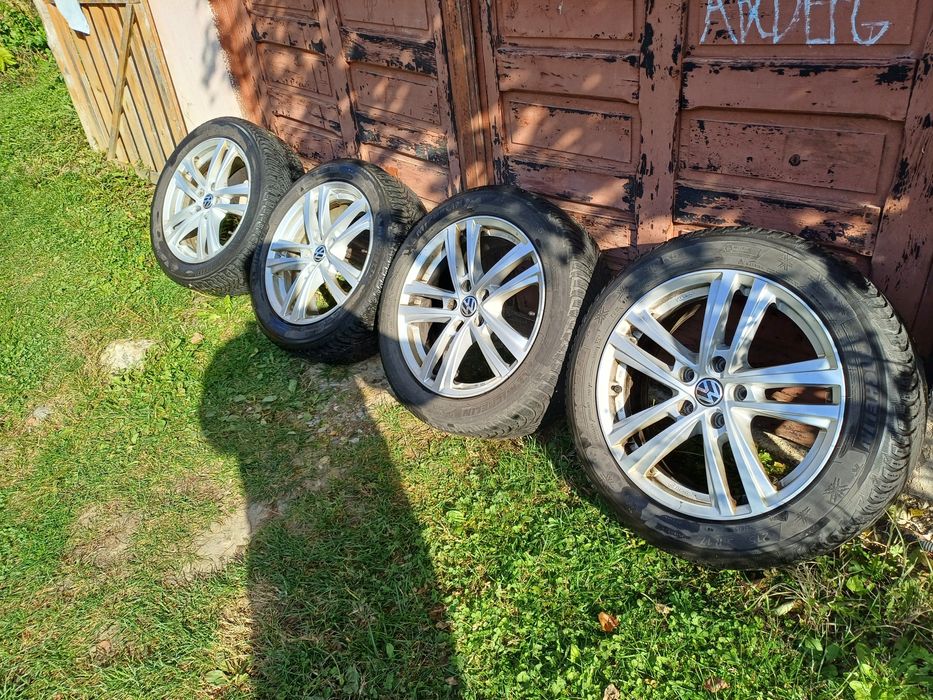 Jante aliaj 17"orig.Vw/Audi/Skoda/Seat anv.Iarna 215/55/17