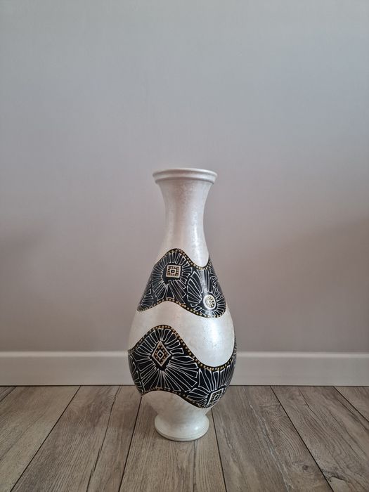 Авторская декоративная ваза ручной работы