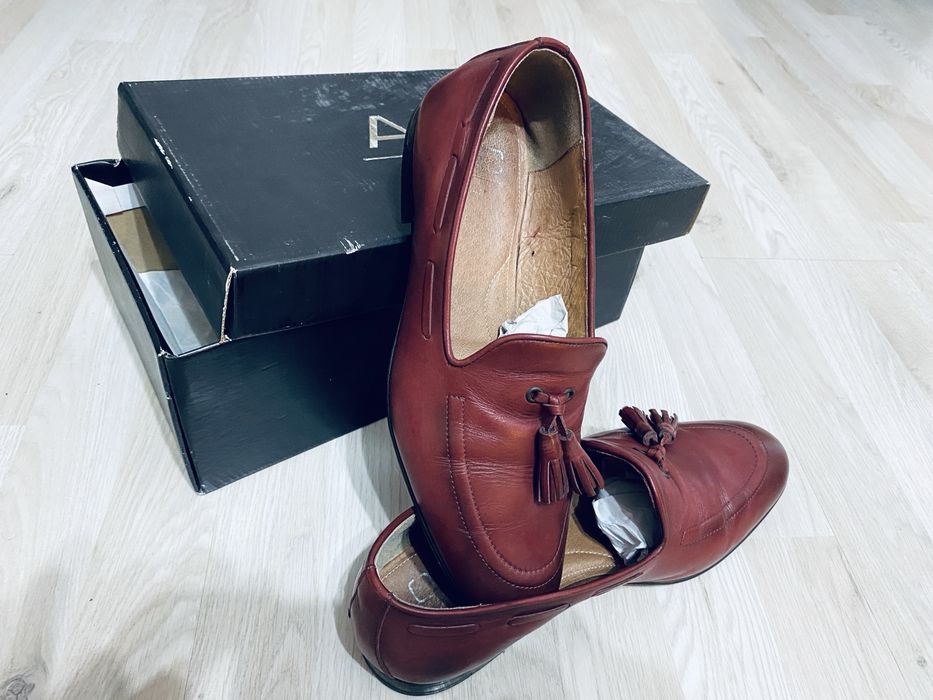 Mocasini din Piele