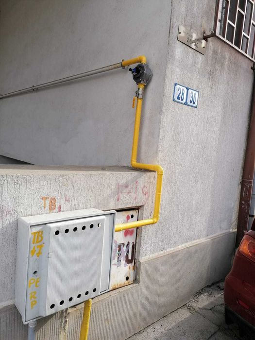 Sistem detectie gaz wireless pentru casa scarii