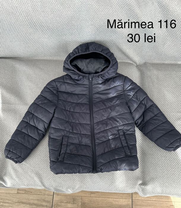 Geacă băiețel mărimea 116