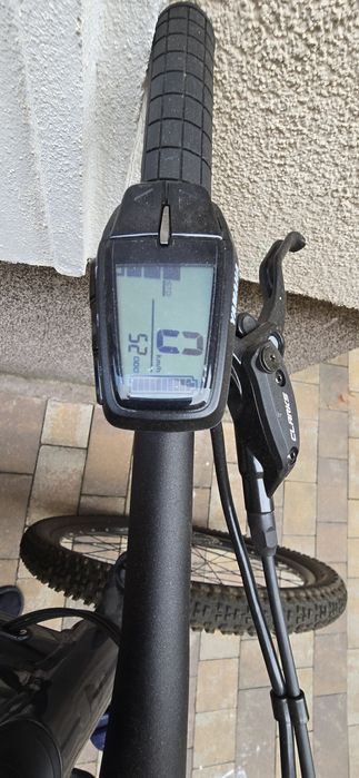 Bicicleta Electrica Raymon HardRay E3.0-27.5 Inch,L, Gri-Rosu