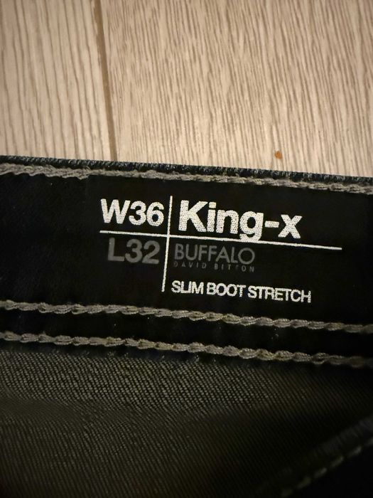 blugi bărbați Buffalo David Bitton XL W36 L32 (nou, fara eticheta)