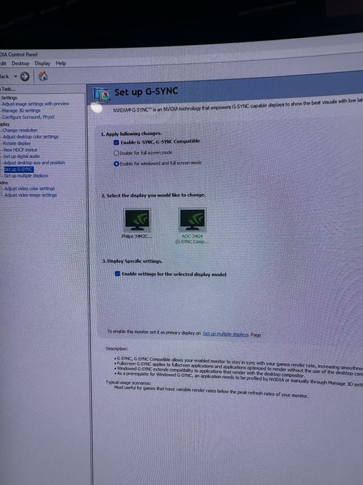 AOC Gaming 24G4XE, G-Sync, 180 HZ