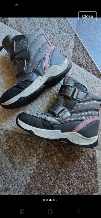 Cizme de iarna Geox Amphibiox marimea 30