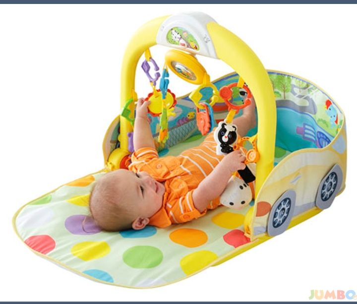 Музикална активна гимнастика кола 3в1 Fisher price