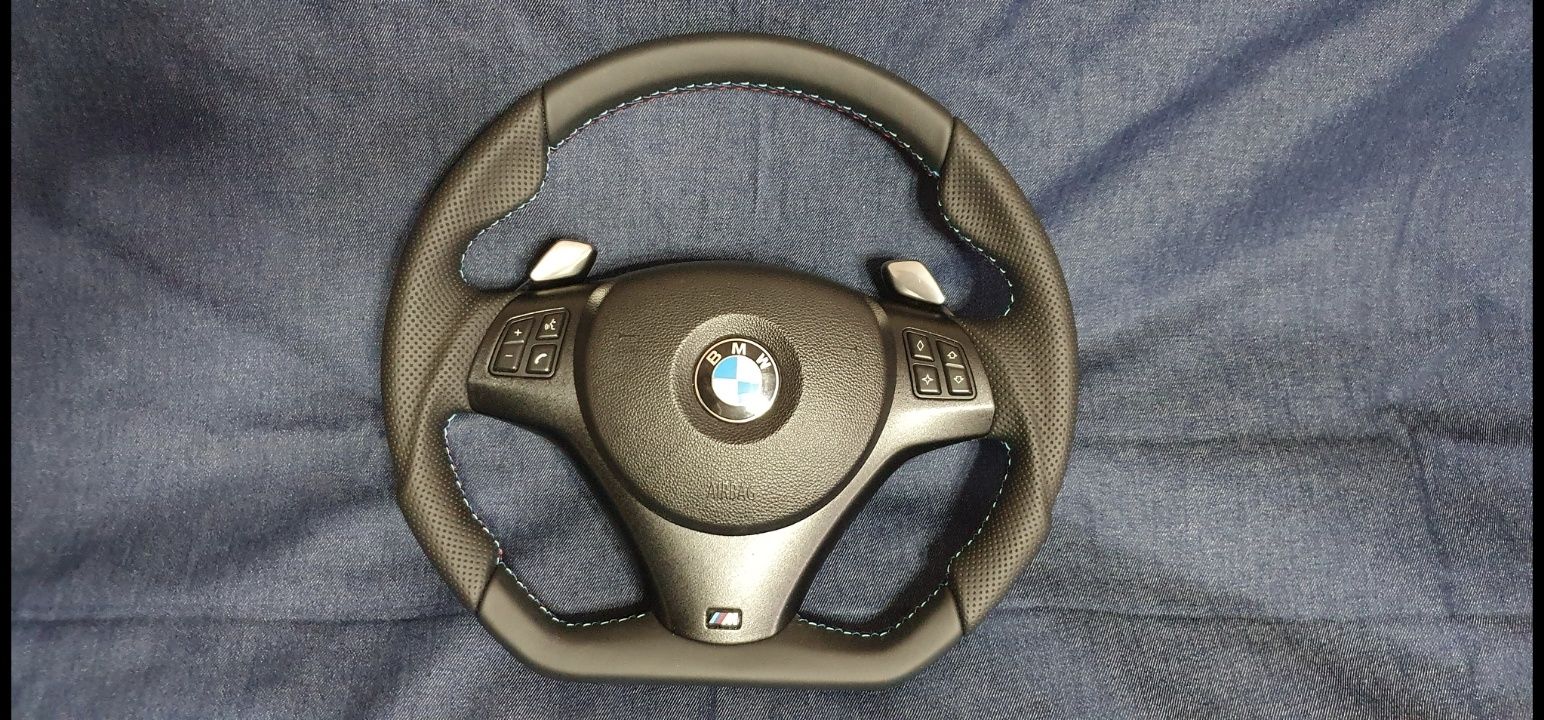 Volan ergonomic e90 cu padele