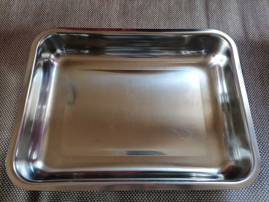 Тава неръждаема стомана 36 х 26.5 х 7 см