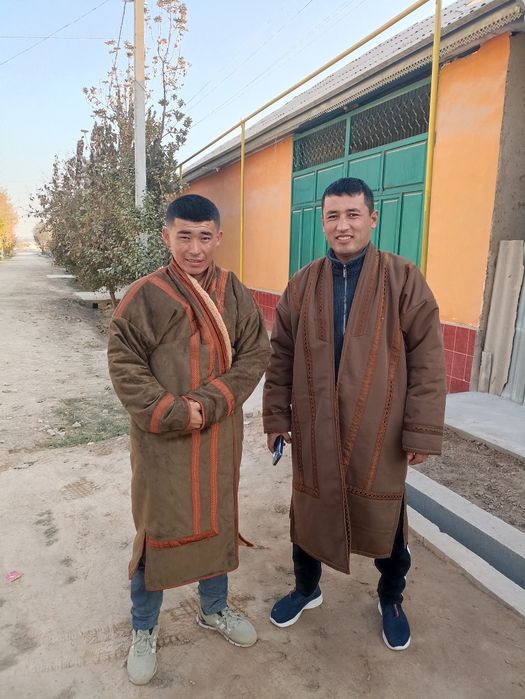 Мужская чапон КАФШОНКАЛИ